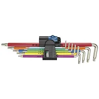 Г-образные ключи WERA   3967/9 TX SXL Multicolour