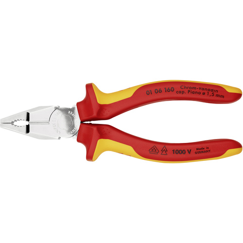 Плоскогубцы комбинированные KNIPEX 0106160