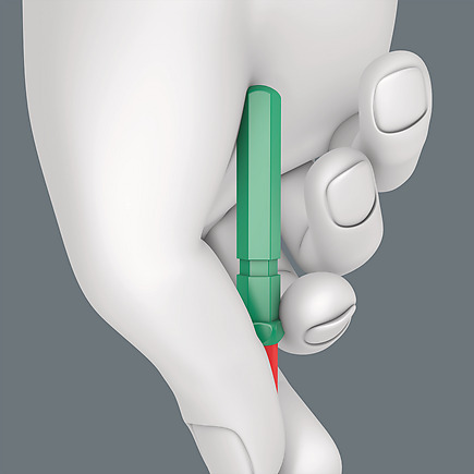 Сменная отвёртка Wera Kraftform Kompakt VDE, 006539 фото 3 Сменная отвёртка Wera Kraftform Kompakt VDE, 006539 фото 3