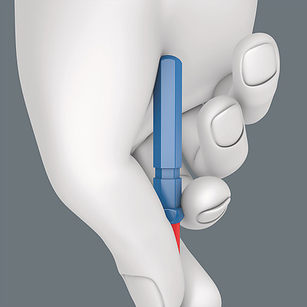 Сменная отвёртка Wera Kraftform Kompakt VDE, 006563 фото 3 Сменная отвёртка Wera Kraftform Kompakt VDE, 006563 фото 3