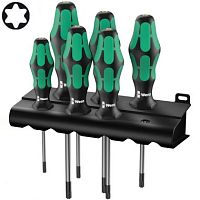 Набор отверток WERA Kraftform Plus 367/6 TORX®.