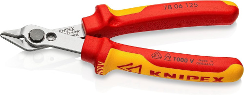 Кусачки боковые KNIPEX 7806125SB фото 6