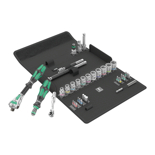 Набор инструмента Wera Tool Rebel Knarren Set 3/8 Zoll