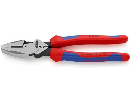 Плоскогубцы электромонтера KNIPEX 0912240
