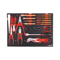 Набор инструмента Pliers set 18шт, Wurth