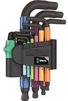 Набор шестигранников WERA 950/9 Hex-Plus Multicolour 2