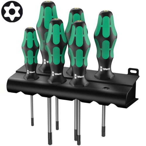 Набор отверток WERA Kraftform Plus 367/6 TORX® BO.