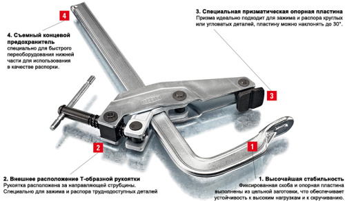 Струбцина Bessey GRA60-12 фото 2