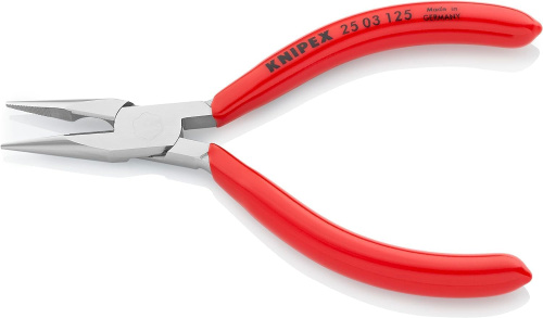 Плоские круглогубцы KNIPEX 2503125 фото 3