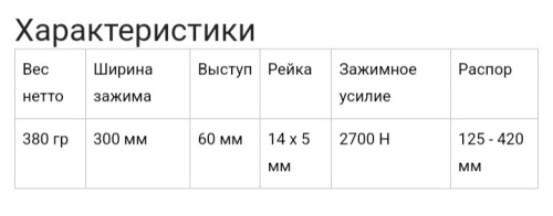Струбцина Bessey EZM30-6 фото 2