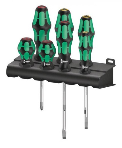 Набор отверток WERA Mix 1 (SL, PH). Набор отверток WERA Mix 1 (SL, PH).