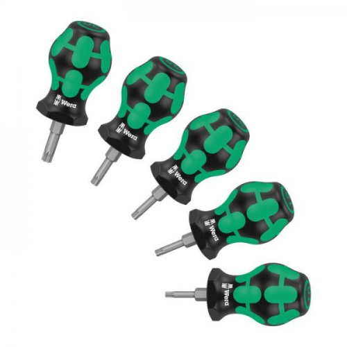 Набор коротких отверток WERA TORX® Stubby Set TX 1.