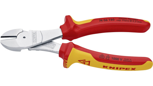 Кусачки боковые особой мощности KNIPEX 7406250T фото 4