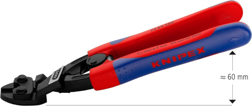 Кусачки боковые усиленные KNIPEX 7262200 фото 2