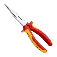 Плоские круглогубцы с режущими кромками KNIPEX 2616200