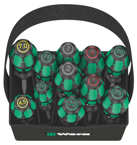 Набор отверток WERA Kraftform 2go 300. фото 2