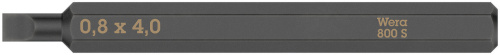 Wera 800 S Плоские биты для ударного винтовёрта 1