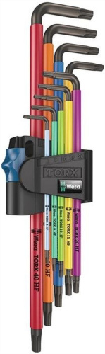 Набор Г-Образных ключей WERA 967/9 TX XL Multicolour 1