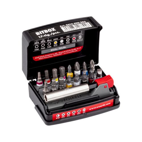 Набор бит C 6.3 (1/4) Wurth сет №1, 0614400203 фото 2