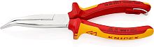 Круглогубцы с плоскими губками KNIPEX 2626200T