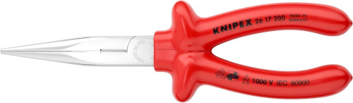 Плоские круглогубцы KNIPEX 2617200