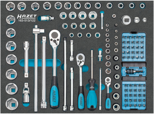 Hazet 163-513/122, Набор торцевых ключей