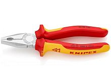 Плоскогубцы комбинированные KNIPEX 0306180