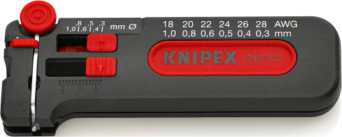 Съемник изоляции модель Mini KNIPEX 1280100SB фото 3